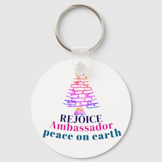 Christmas Tree Keychain (Front)