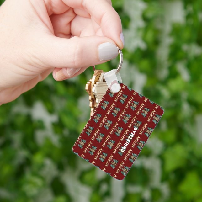 Christmas Tree Keychain (Hand)