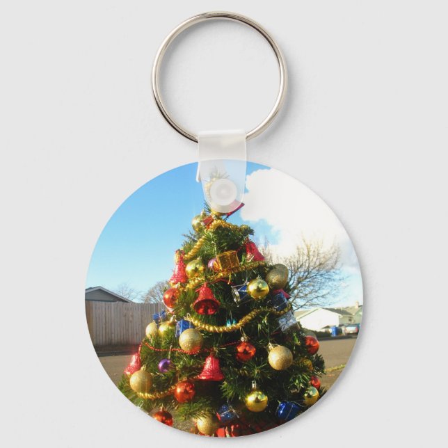 Christmas Tree Keychain (Front)