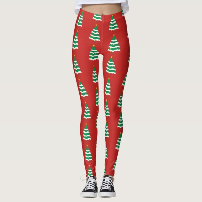 Christmas Tree Leggings (Front)