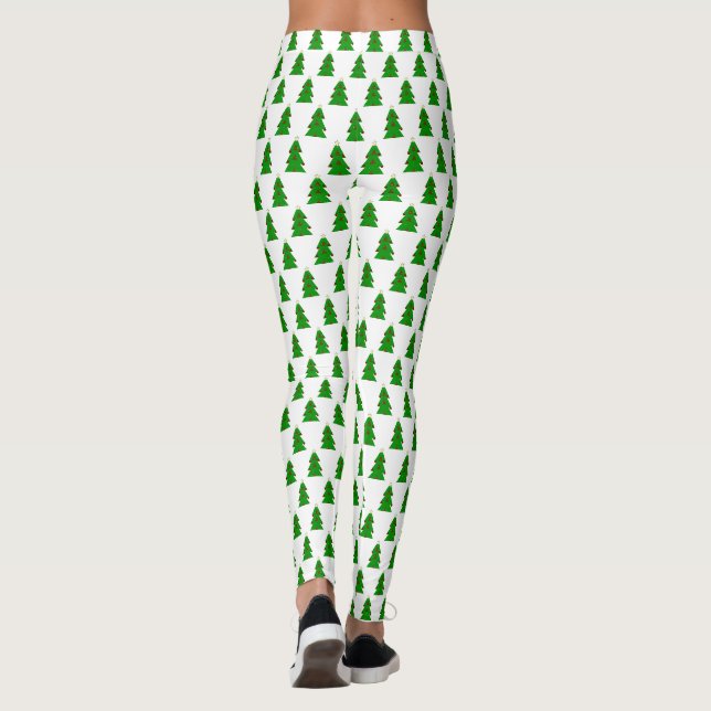 Christmas Tree Leggings (Back)