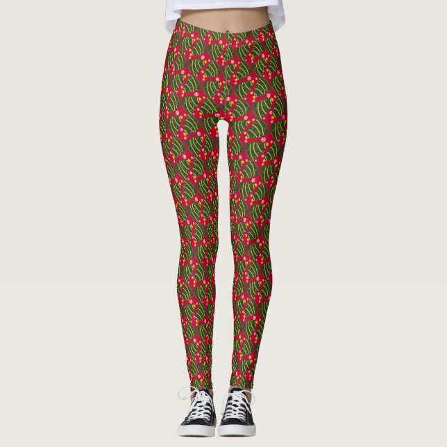 Christmas Tree Leggings (Front)