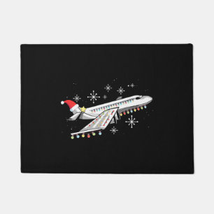 Christmas tree light Design for a Pilot Doormat