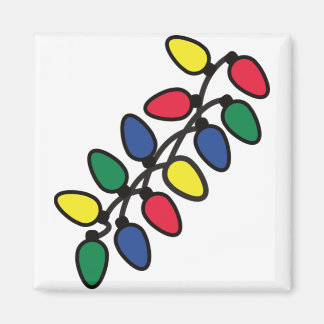 Christmas Tree Lights  50 Magnet