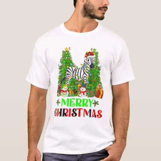 Christmas Tree Lights Family T-Shirt