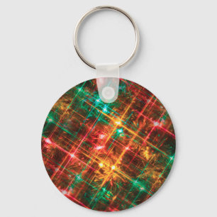 christmas tree lights keychain