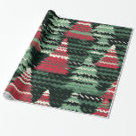 Christmas Tree Lot  Wrapping Paper<br><div class="desc">This wrapping paper features an illustration of Christmas trees.

Enjoy your new Christmas Tree Lot Wrapping Paper!</div>