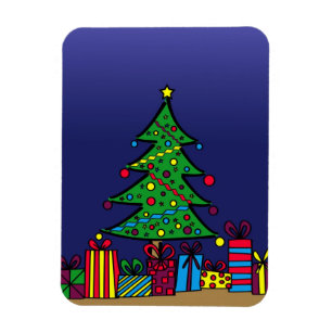Christmas tree magnet