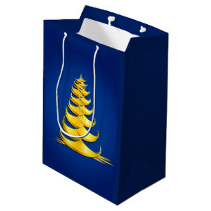 Christmas Tree Medium Gift Bag