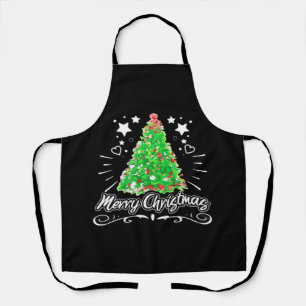 Christmas Tree Merry Christmas Essential Apron