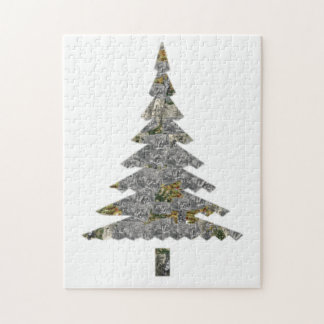 Christmas Tree Mosaic Jigsaw Puzzle