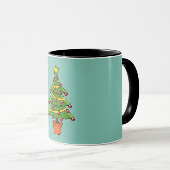 Christmas Tree Mug (Front Right)