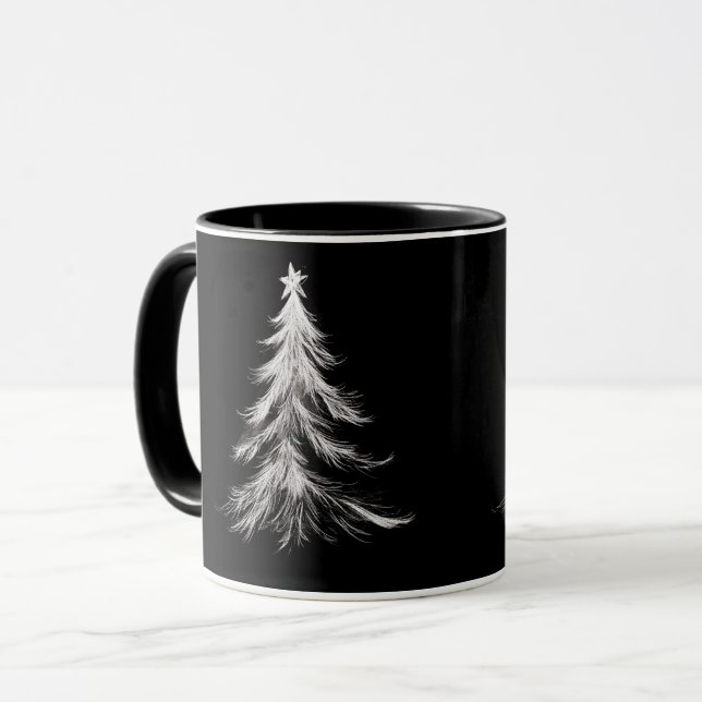 Christmas tree mug (Front Left)
