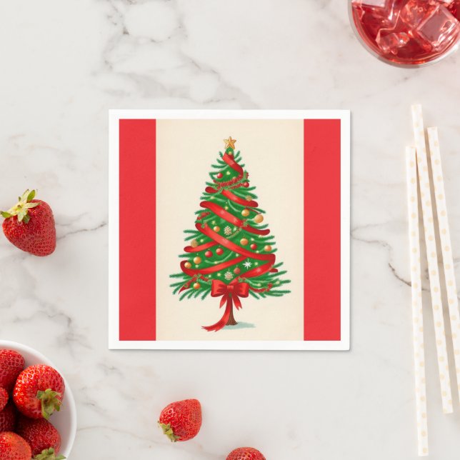 Christmas Tree Napkin (Insitu)
