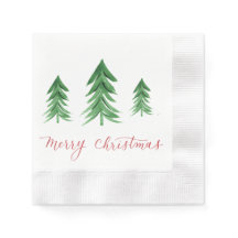 Christmas Tree Napkins