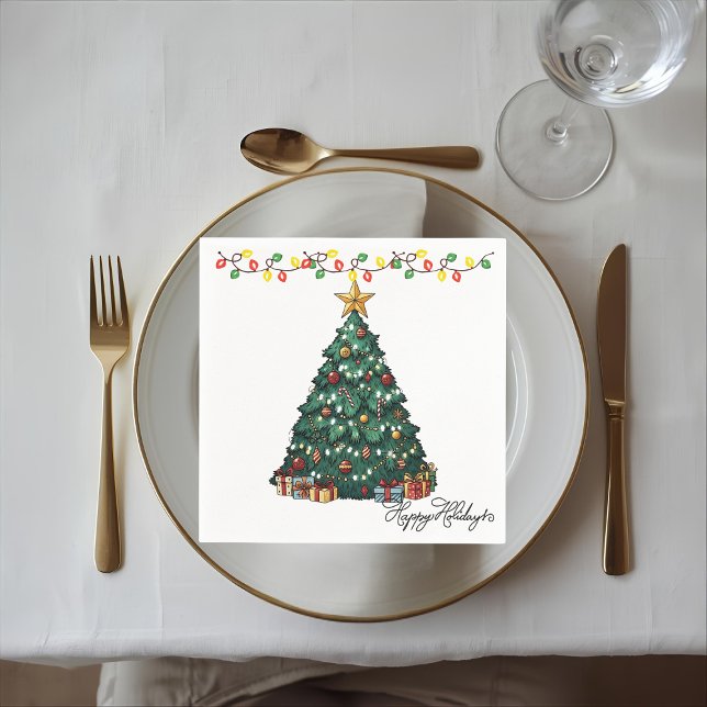 Christmas Tree Nepkins Napkin (Creator Uploaded)
