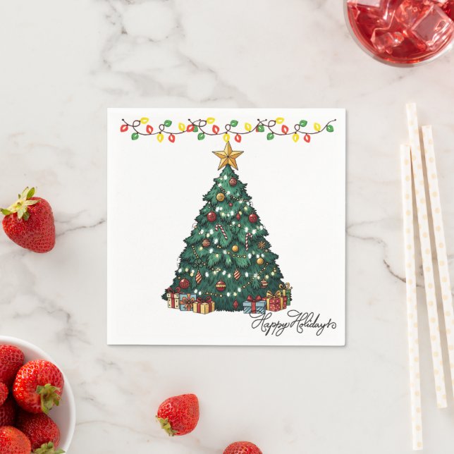 Christmas Tree Nepkins Napkin (Insitu)
