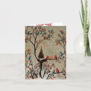 Christmas Tree Nest ~ Card