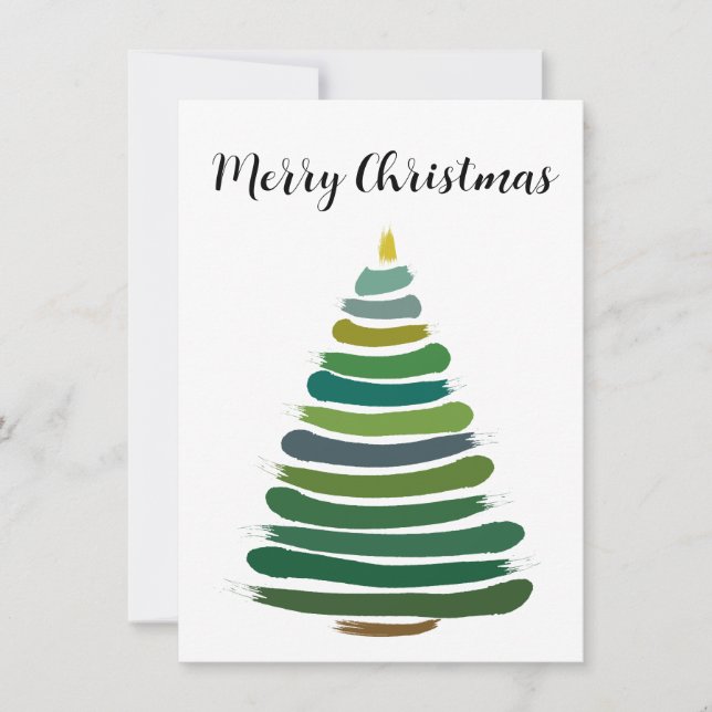 Christmas Tree Note Card (Front)