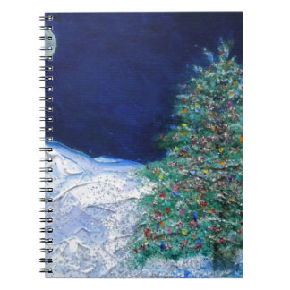 christmas tree notebook