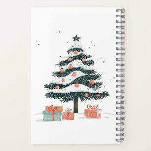 Christmas tree  notebook