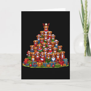 Christmas Tree Nova Scotia Duck Tolling Retriever Card