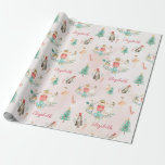 Christmas Tree Nutcracker Girl Personalized Kids Wrapping Paper<br><div class="desc">Christmas Tree Nutcracker Girl Personalized Kids Wrapping Paper
Message me for any needed adjustments :)</div>