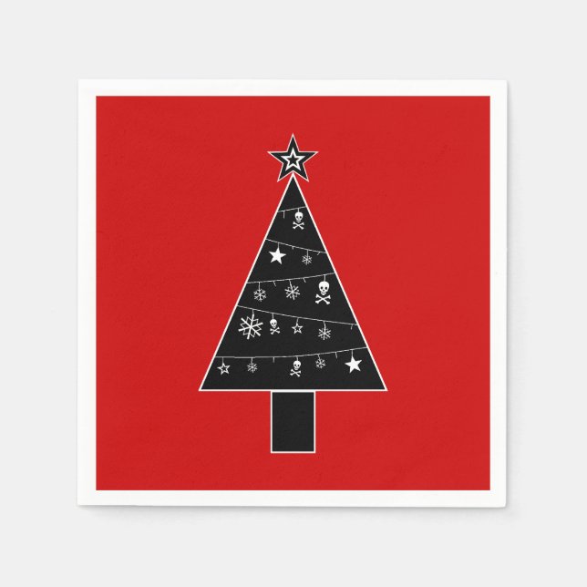 Christmas Tree of DOOM Paper Napkins (Front)