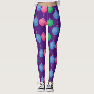 Christmas Tree Ornament Balls Thunder_Cove Leggings