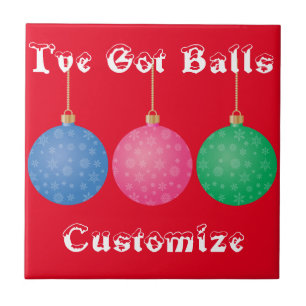 Christmas Tree Ornament Balls Thunder_Cove Tile