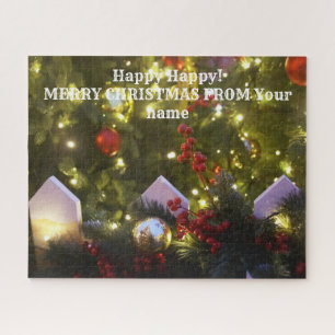 Christmas tree ornaments jigsaw puzzle