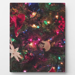 Christmas Tree Ornaments Plaque