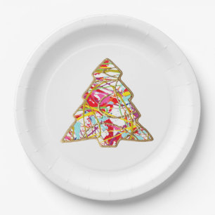 Christmas Tree Paper Plate