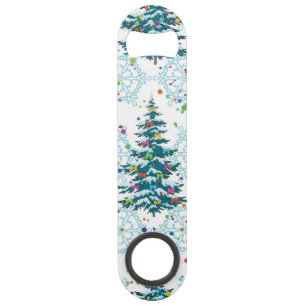 Christmas tree pattern bar key