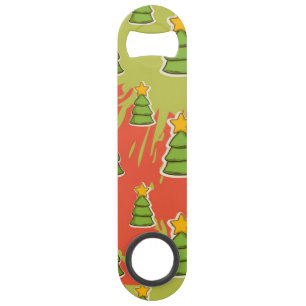 Christmas tree pattern bar key