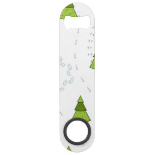 Christmas tree pattern bar key