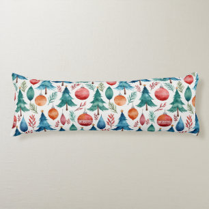 Christmas Tree Pattern Body Pillow