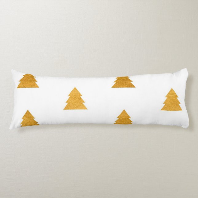 Christmas tree pattern body pillow (Front)