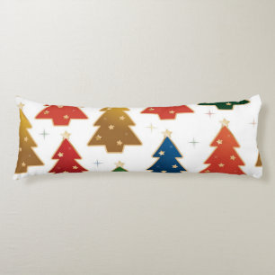 Christmas tree pattern body pillow