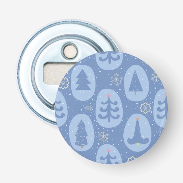 Christmas tree pattern bottle opener (Front)