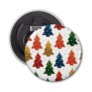 Christmas tree pattern bottle opener