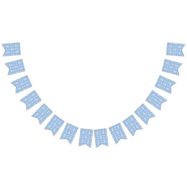 Christmas tree pattern bunting flags (All)