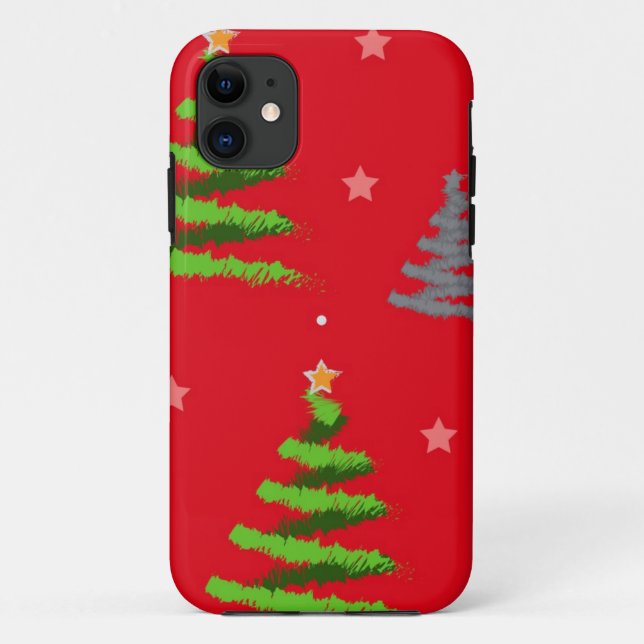 Christmas tree pattern Case-Mate iPhone case (Back)