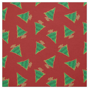 Christmas Tree Pattern Fabric