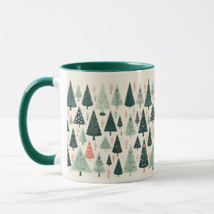 Christmas Tree Pattern Mug