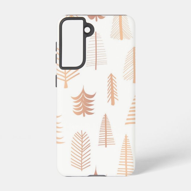 Christmas tree pattern samsung galaxy s21 case (Back)