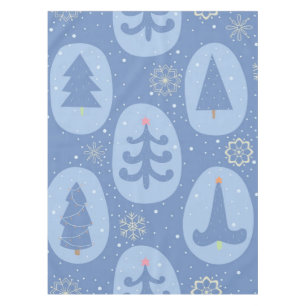 Christmas tree pattern tablecloth