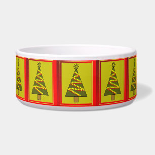 Christmas Tree Pet Bowl
