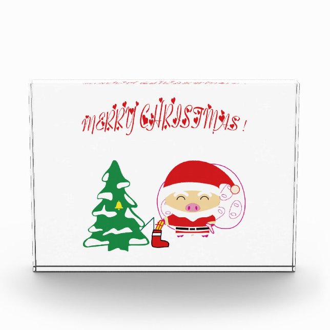 Christmas tree photo block (Front)