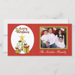 Christmas Tree Photo Card